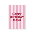 POSTKARTE HAPPY BIRTHDAY MAUS