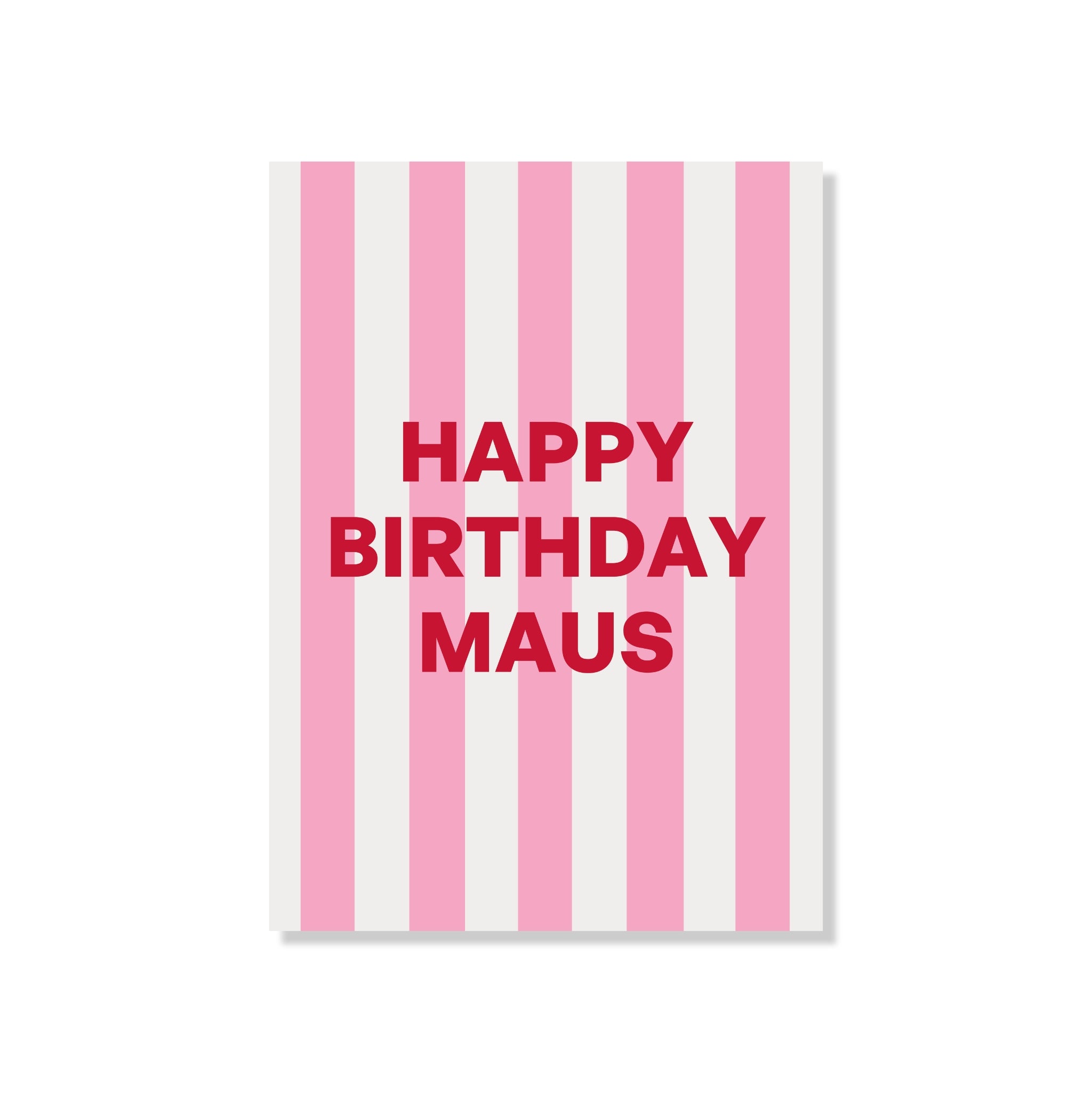 POSTKARTE HAPPY BIRTHDAY MAUS