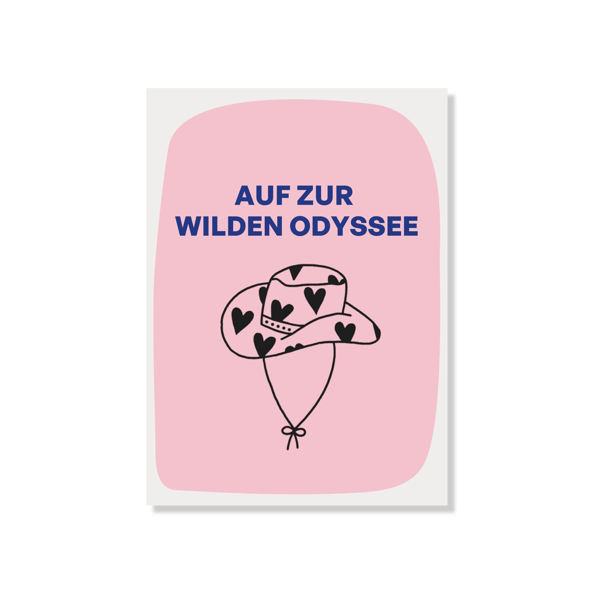 POSTKARTE AUF ZUR WILDEN ODYSSEE