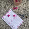 WÜRFEL MAGENTA