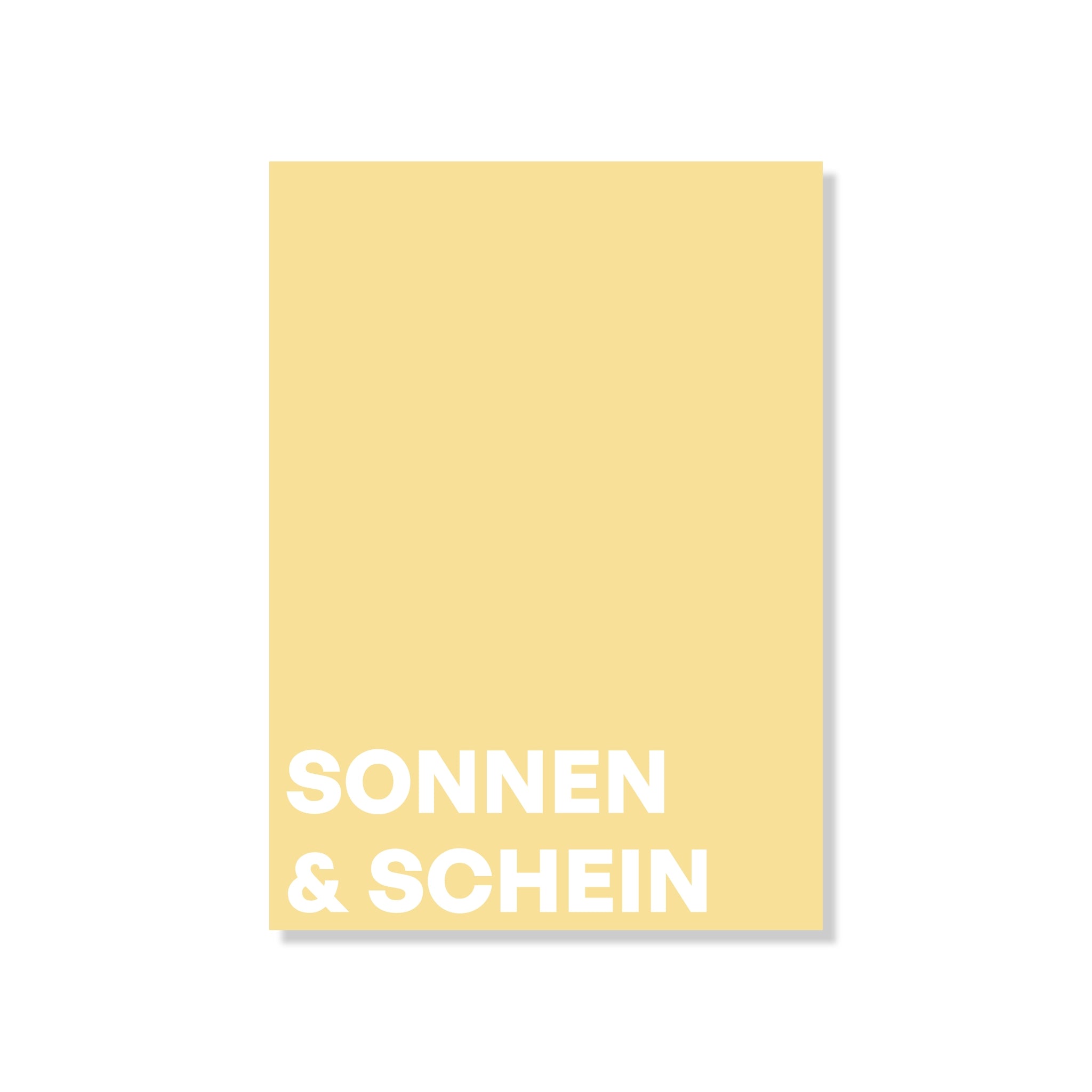 POSTKARTE SONNEN & SCHEIN
