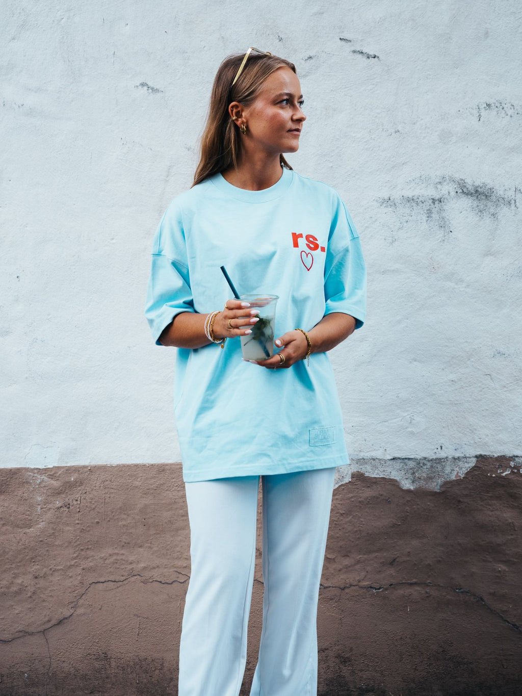 LIMITIERTES T-SHIRT TIGER HELLBLAU