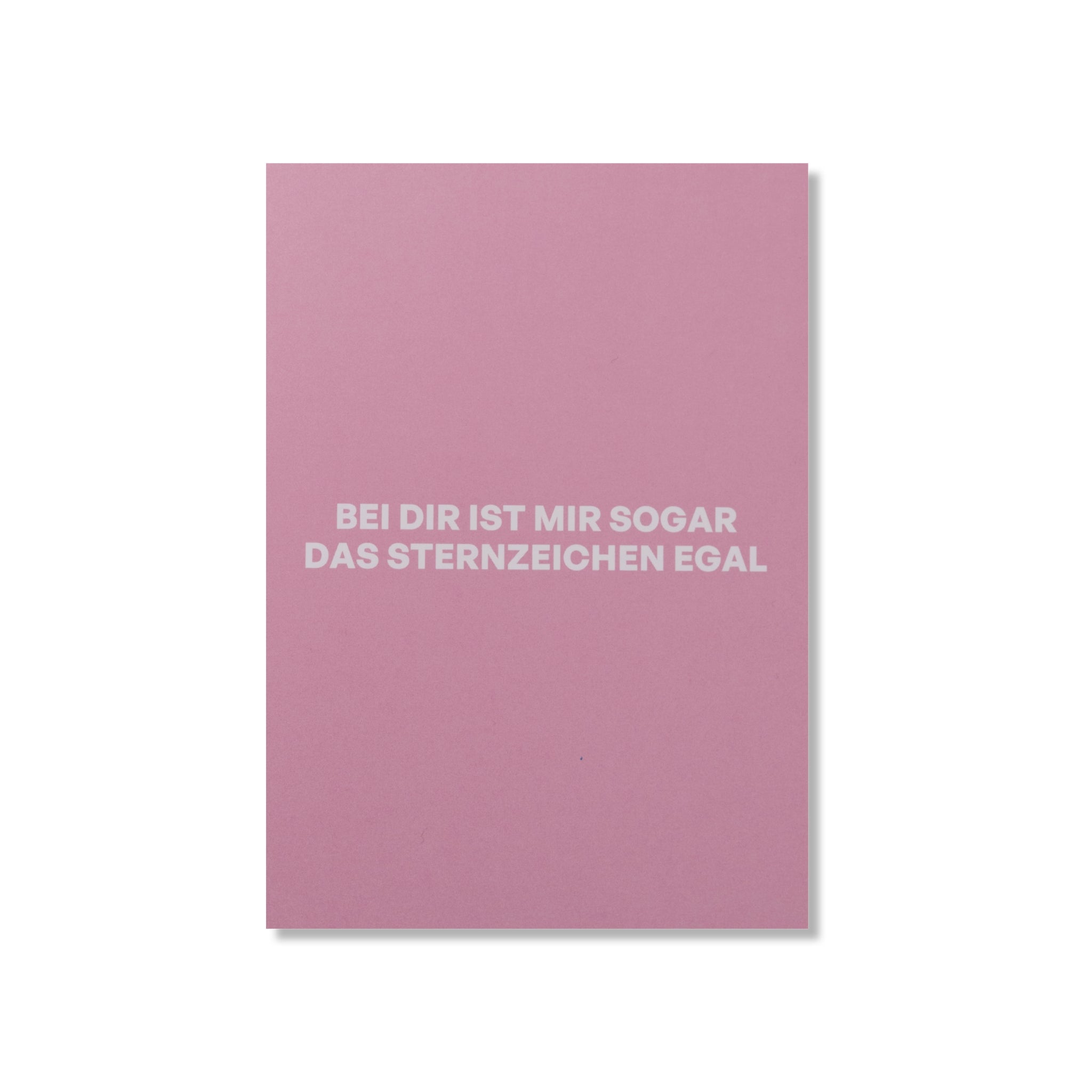 POSTKARTE STERNZEICHEN EGAL