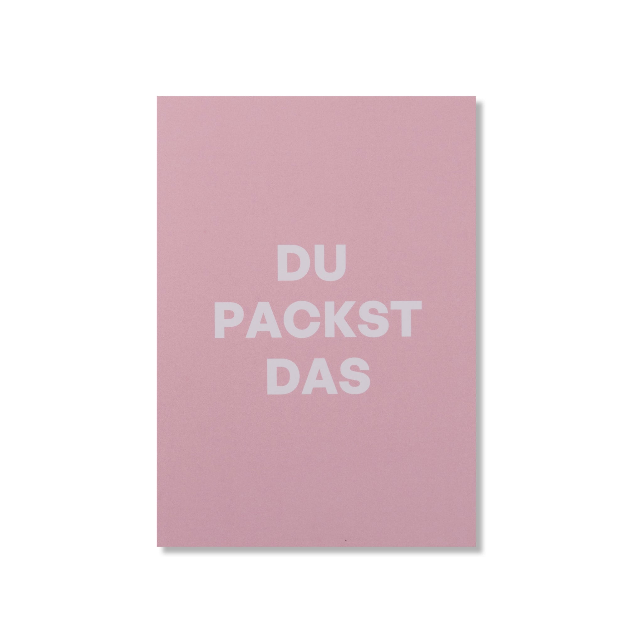 POSTKARTE DU PACKST DAS