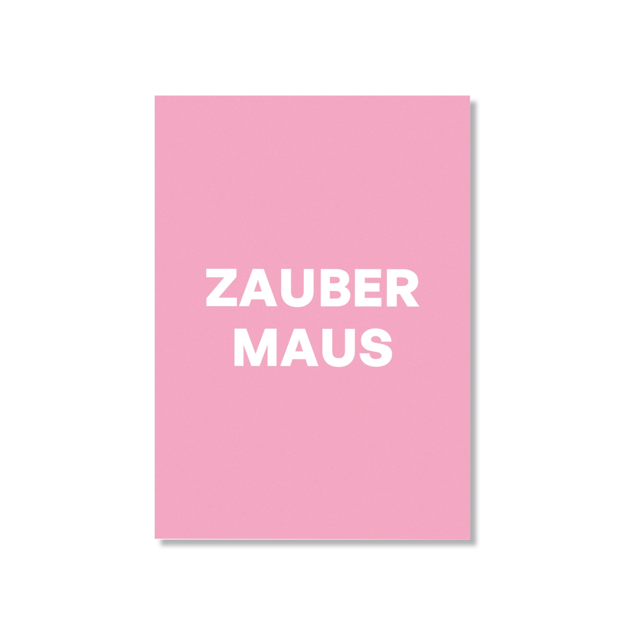 POSTKARTE ZAUBERMAUS