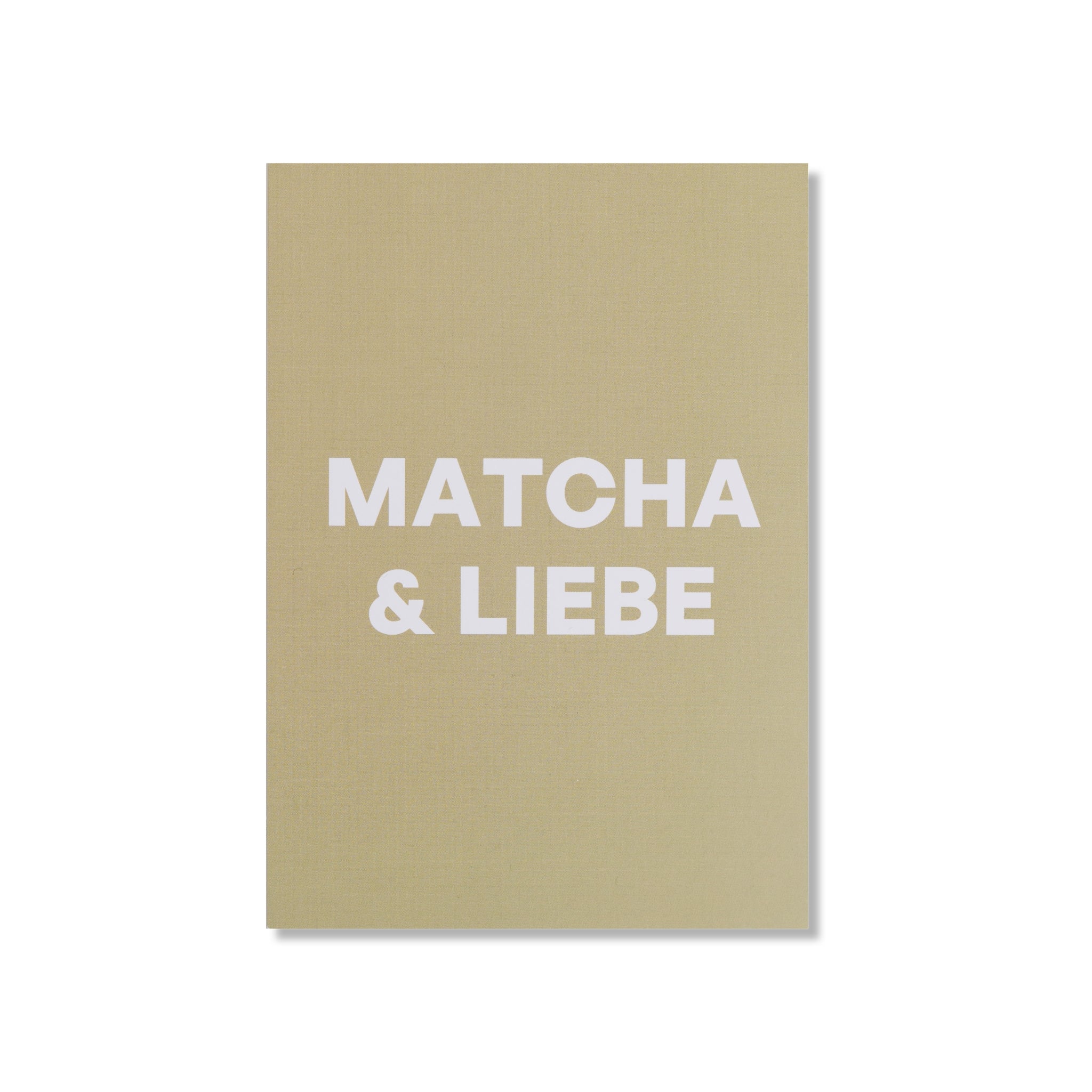 POSTKARTEN MATCHA & LIEBE
