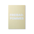 POSTKARTE FREIBAD-POMMES