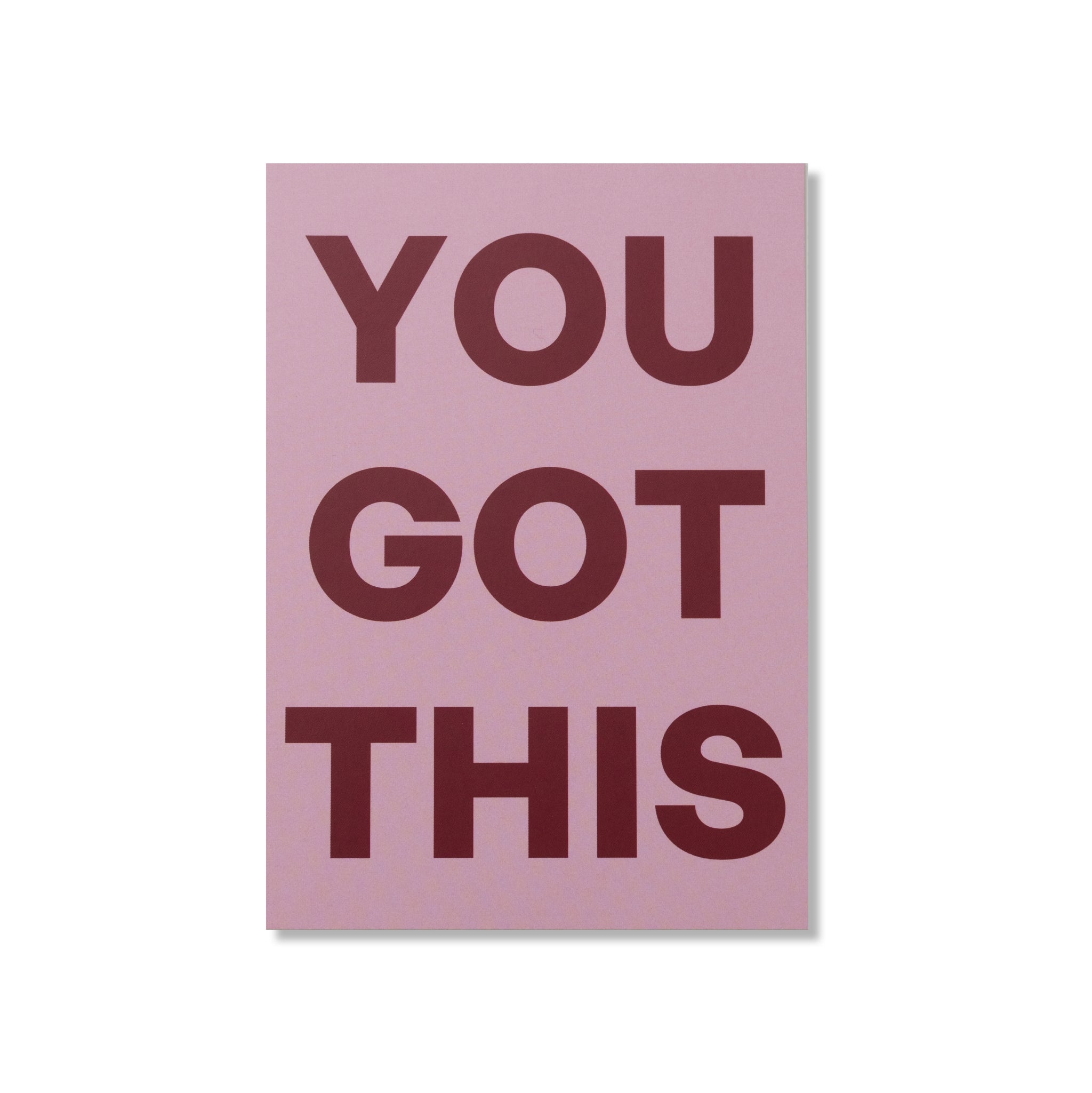 POSTKARTE YOU GOT THIS