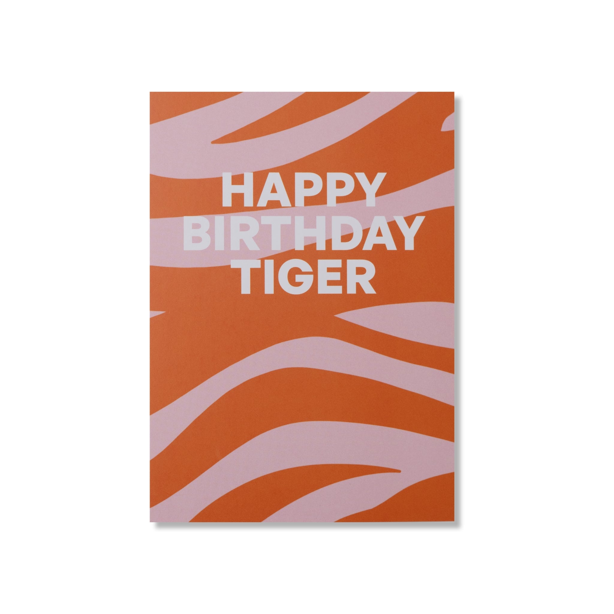 POSTKARTE HAPPY BIRTHDAY TIGER