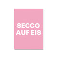POSTKARTE SECCO AUF EIS