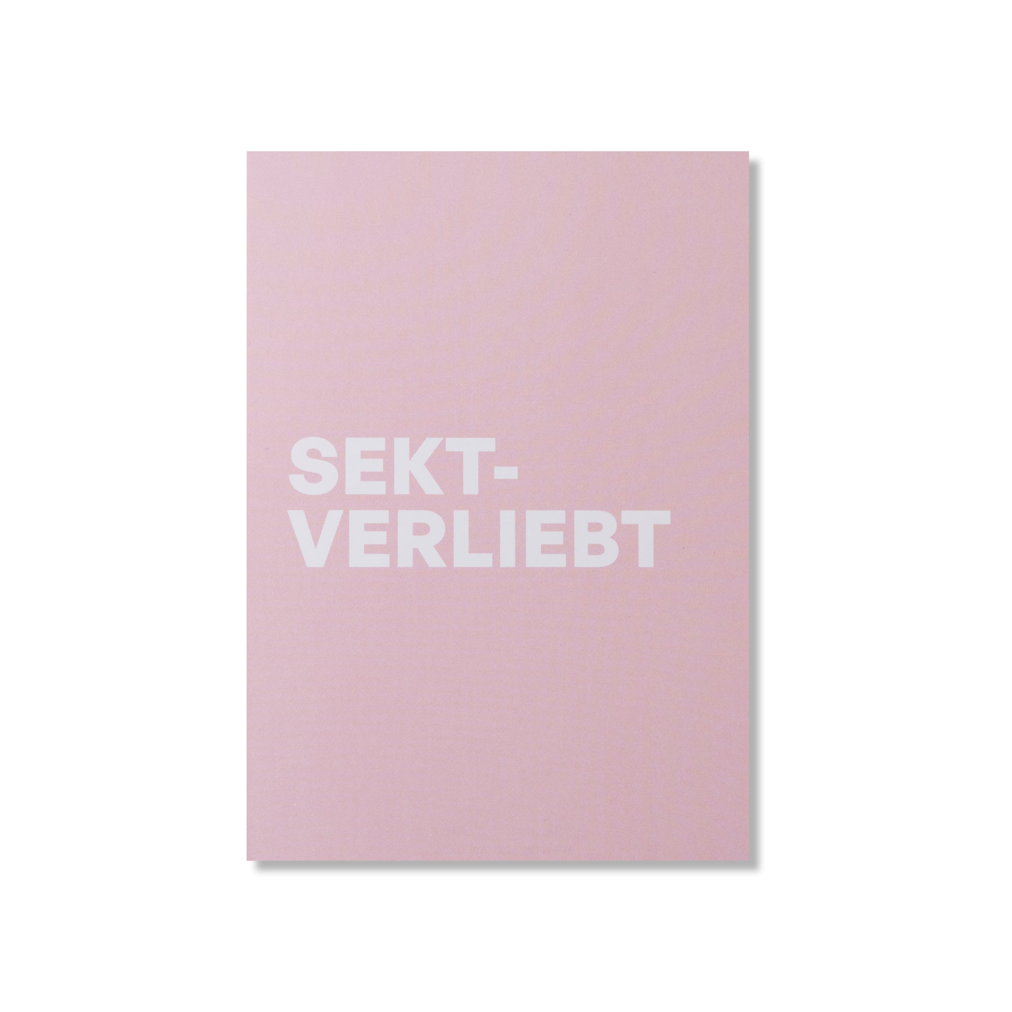 POSTKARTE SEKTVERLIEBT