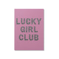 POSTKARTE LUCKY GIRL CLUB