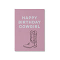 POSTKARTE HAPPY BIRTHDAY COWGIRL